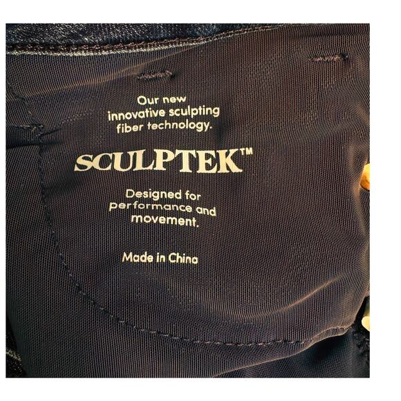 Athleta Women's Straight Leg Jeans - Dark Blue - Picture 3 of 7